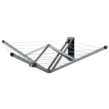 Brabantia - Séchoir de jardin Wallfix L.25 m