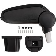 Bracciolo per Auto Nero 12x31x(29,5-47) cm in abs vidaXL