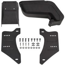 VidaXL Bracciolo per Auto Universale Nero 14x30x(32-48,5) cm in abs