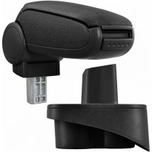 Pro.tec] Bracciolo centrale - Poggiabraccio con vano portaoggetti - imbottito - in tessuto - nero - A-Klasse W168