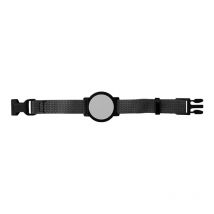 Bracelet badge utilisateur pour serrure électronique de meuble - Décor : Noir Itar