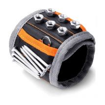 Mezheng - Bracelet Magnétique, Pour Papa, Avec Des Aimants Puissants Pour Tenir Les Vis, Les Clous, Les Mèches De Forage, Cadeau D'Outil Pour Les