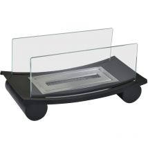 Caminetto Braciere A Bioetanolo Da Appoggio In Acciaio Con Lana Roccia - Klimt