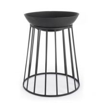 Iperbriko - Braciere Efesto To Nero D50X63H en acier peint en poudre (résistant aux hautes températures)
