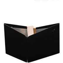 Krak - braciere in legno 79x69cm - levant noir