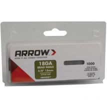 Arrow - BN1810 Brad Nails 15mm (Pack 1000) ARRBN1810