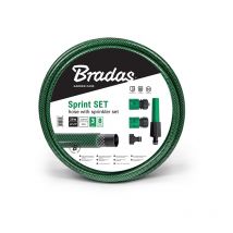 Bradas - Set&8239,: Tuyau D'Arrosage 20 M Tuyau D'Eau 1/2-5 Pièces Avec Pulvérisation Sprint Set Wfs1/220set