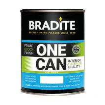 Bradite - One Can Matt Multi-Surface Primer and Finish (OC63) 1L - (bs 381C 210) Sky