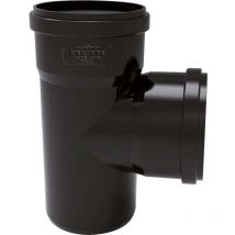 Redi - Braga ridotta 87° ad innesto in pvc con guarnizione serie phono black ø100/50 nicoll