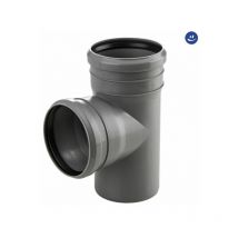 Braga ridotta 87° ad innesto in pp con guarnizione serie ed tech ø110/40 WAVIN