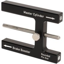 Bremseneinstellwerkzeug, Bremskraftverstärker-Hauptzylinder-Druckstange aus Aluminiumlegierung für Bremskraftverstärker mit einstellbarem Stift
