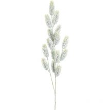 Branche de Lauryn vert neigeux H74cm