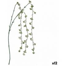 Branch Fleurs en plastique vertes 7 x 5 x 115 cm (12 pièces) - Krist+