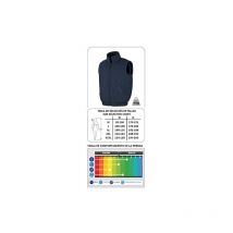 Brand Arbeitsschutz-Diamantweste 'Balder' Größe xl aus marineblauem Polyester 288VERAXL