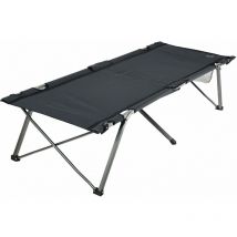 Brandina nera da camping in acciaio rinforzato - Noir