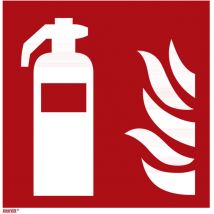Brandschutzzeichen Feuerlöscher 400mm – Aluminium – langnachleuchtend – Typ 11400