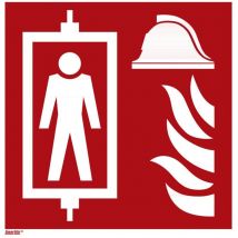 Hoffmann - Brandschutzzeichen Feuerwehraufzug, Typ: 12150