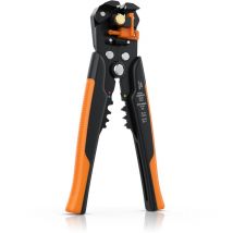 Brandson - Abisolierzange selbsteinstellend - 10-24 awg - Kabelschneider zum Abisolieren für Kabeldurchmesser von 0.2 - 6mm² - Crimpzange Crimpen