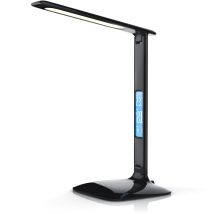 Schreibtischlampe, Led, Dimmbar, Farbwechsel, Temperatur-, Alarm- & Kalenderfunktion, Tischlampe - Brandson