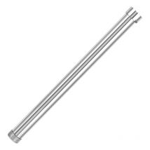 Bras de Douche 30cm, Extension de Bras de Douche de G3 / 4, Rallonge de Pomme de Douche, Pomme de Inférieure Tube de Cuivre Chromé Accessoire