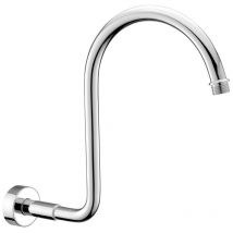 Bagnoclic - Bras de douche cantilever en laiton chromé surélevé