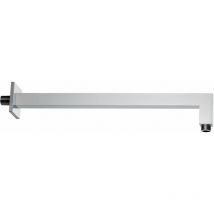Bras de douche carré Paffoni Rubinetteria ZSOF063CR350 Chromé - L.350