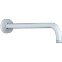 Paffoni - Bras de pommeau de douche 400mm de couleur blanc mat ZSOF034BO Blanc mat
