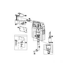 Schwab - Bras de levier avec levier pour modele 180.xxx