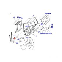 Komatsu - bras essui glace av 42T-56-H0P19