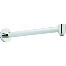 Nuie - Bras Pomme de Douche en Laiton Massif Chromé – 33cm