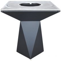 Artiss Design - Brasero G1 Graphite plaque acier carbone - Artiss