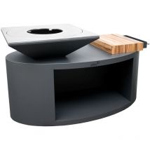 Artiss Design - Brasero G3 Graphite plaque de cuisson acier inoxydable alimentaire - Artiss