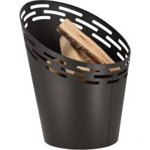 Fancy Flames - Brasero con strisce di ferro tagliate al laser