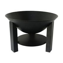 Brasero rond noir - Diamètre 60 cm