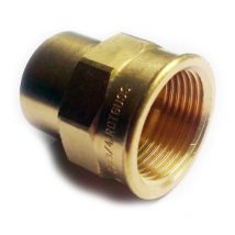 Brass Plumbing Fittings For Solder With Copper Pipes 18mm X 1/2inch Inch Female Bsp