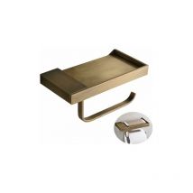 Brass Toilet Paper Holder, Vintage Toilet Paper Holder, Brown Toilet Paper Holder