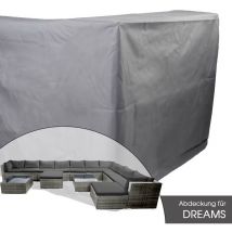 Housse de protection salon de jardin bas 'Dreams' - 475 x 280 x 70 cm - Brast