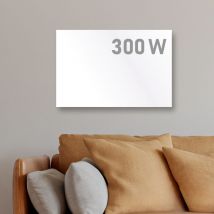 BRAST Infrarotheizung mit Thermostat 300 Watt Made in Europe Inkl. Wandhalterung hoher Wirkungsgrad Flexibler Einsatz Ultraflache Bauweise IP-TH 300
