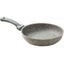 Bratpfanne Heart Of Stone 20 cm – Antihaftbeschichtung – Ergonomischer Griff – Für Induktionsherde geeignet – Hergestellt in Italien