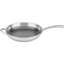 ELO Bratpfanne Relief Evolution – Edelstahl – 32 cm – 3,5 l – backofengeeignet bis 240 °C – induktionsgeeignet – kratzfest