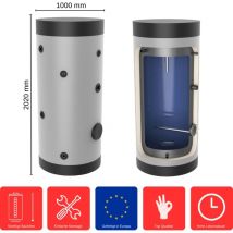Brauchwasserspeicher 1000 L SP-0-1000 Standspeicher Warmwasserspeicher Boiler