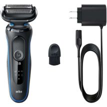 Braun 51-b1000s Rasierapparat Deklingenrasierer Deklingen-trimmer Schwarz, Blau