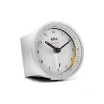 Bc 07 w-dcf Réveil radio-piloté blanc (67010) - Braun