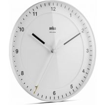 Bc 17 w-dcf Funkwanduhr weiß (67095) - Braun