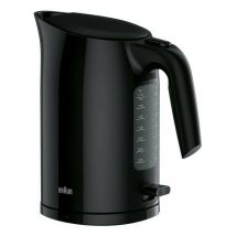 Braun PurEase WK 3100 BK - 1,7 L - 2200 W - Noir - Indicateur de niveau d'eau - Arrêt de sécurité en cas de surchauffe - Sans fil (0X21010007)