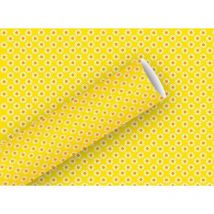 Geschenkpapier Kollektion Rosina gelb 2 m x 70 cm Geschenkverpackungen - Braun&company