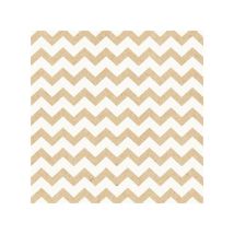 Braun & Company Servietten Natur Weiß 33 X 33 Cm - 20er Pack Partydekoration