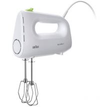 HM1100WH Frullatore Manuale con 4 Livelli di Velocita' Tecnologia FastMix EasyClic 450W Bianco - Braun