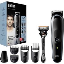 Braun - MGK5355 Tondeuse à barbe, Tondeuse à cheveux, Tondeuse corps noir A755202