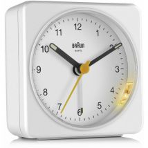 Bc 03 w Quarzwecker analog weiß (67083) - Braun